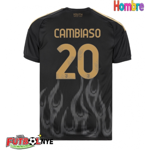 Camiseta Juventus Andrea Cambiaso #20 Tercera Equipación 2026-27 manga corta